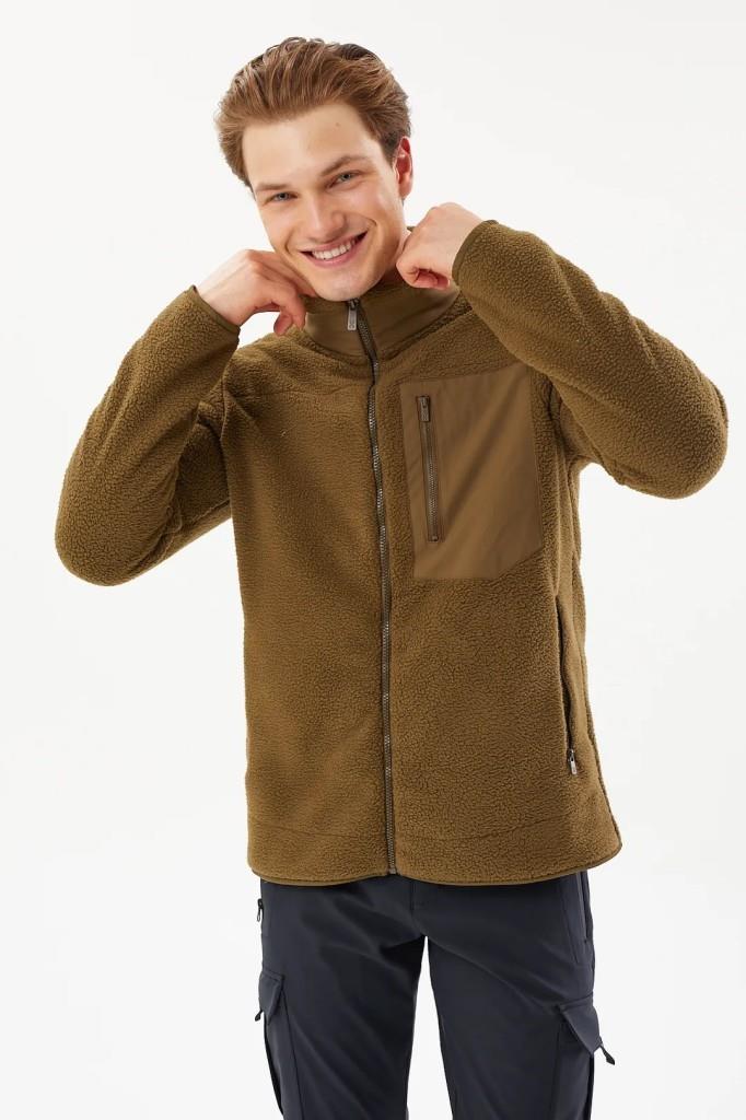 Exuma Erkek Haki Peluş Polar 2411149