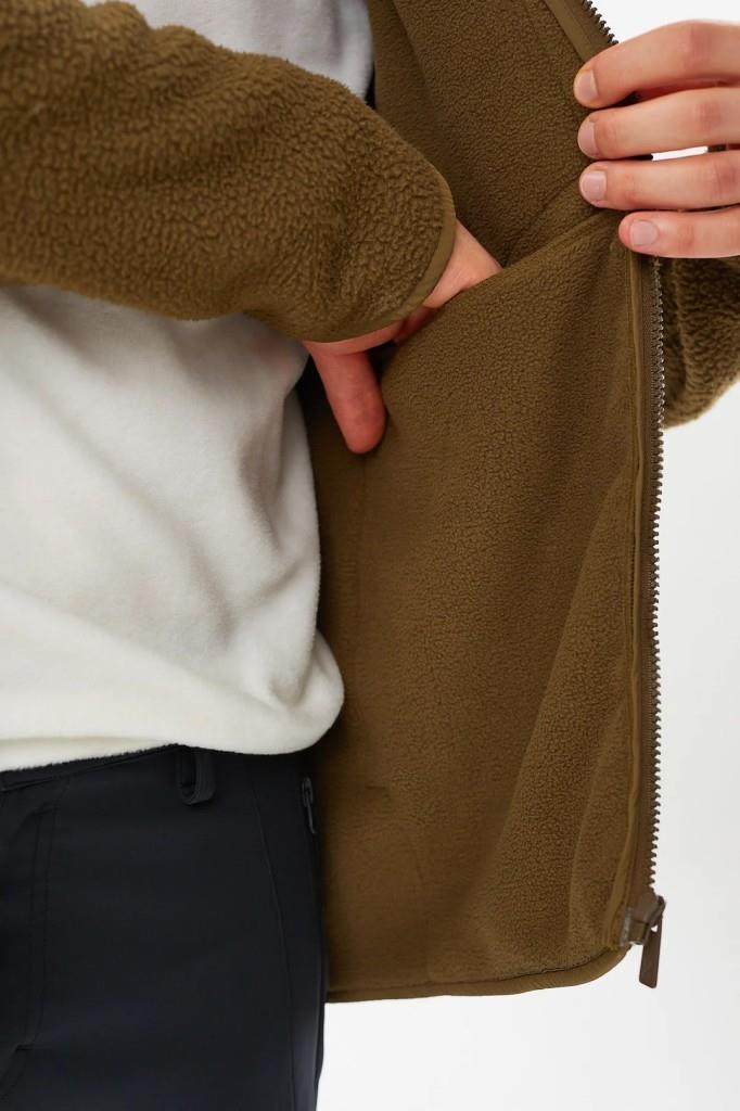 Exuma Erkek Haki Peluş Polar 2411149