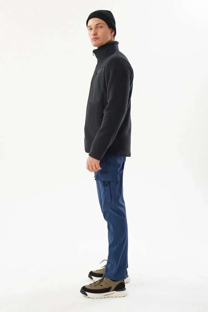 Exuma Erkek Siyah Peluş Polar 2411149