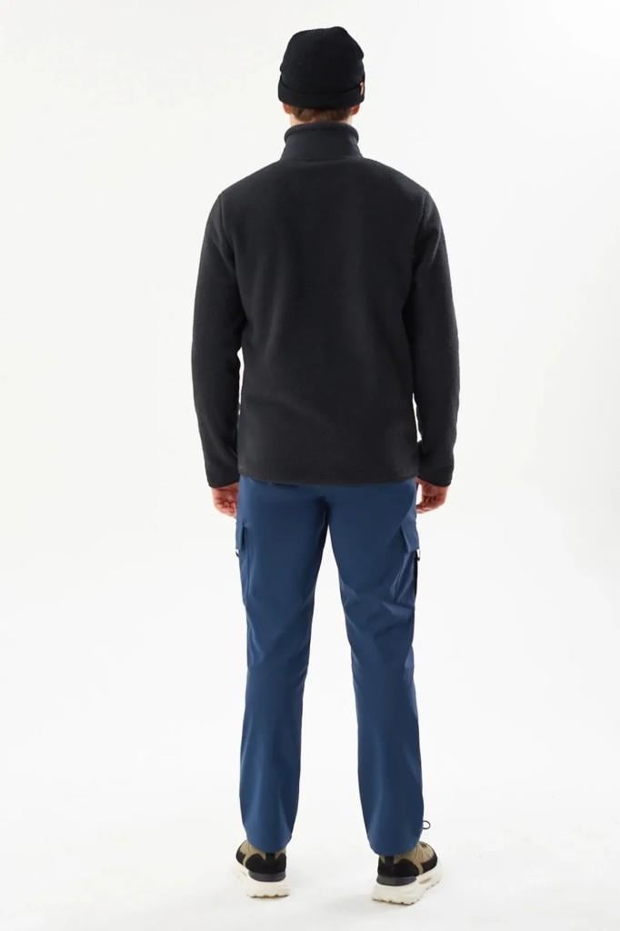 Exuma Erkek Siyah Peluş Polar 2411149