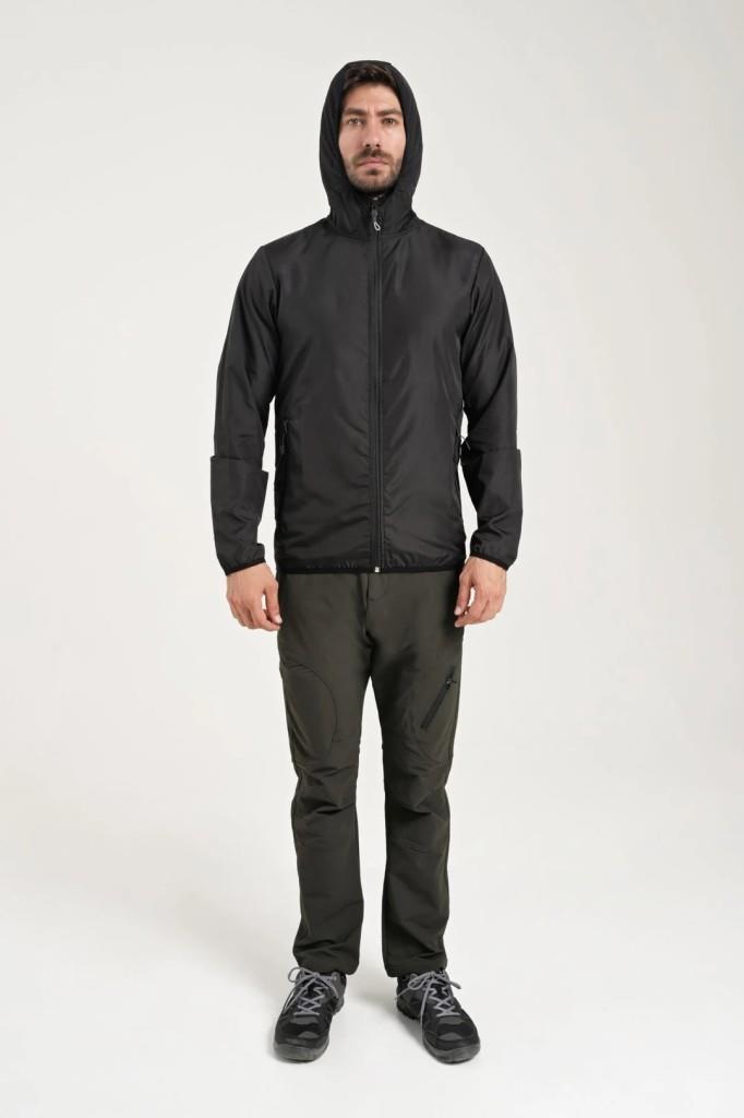 Exuma Erkek Siyah Yağmurluk 1311002