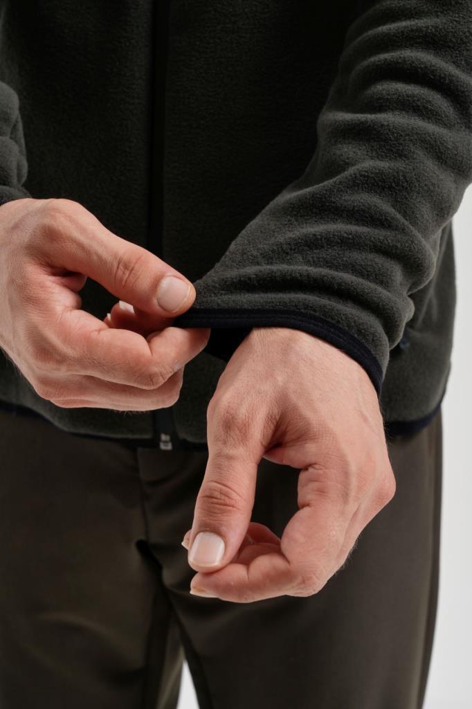 Exuma Erkek Tam Fermuarlı Polar 2312003 - Haki