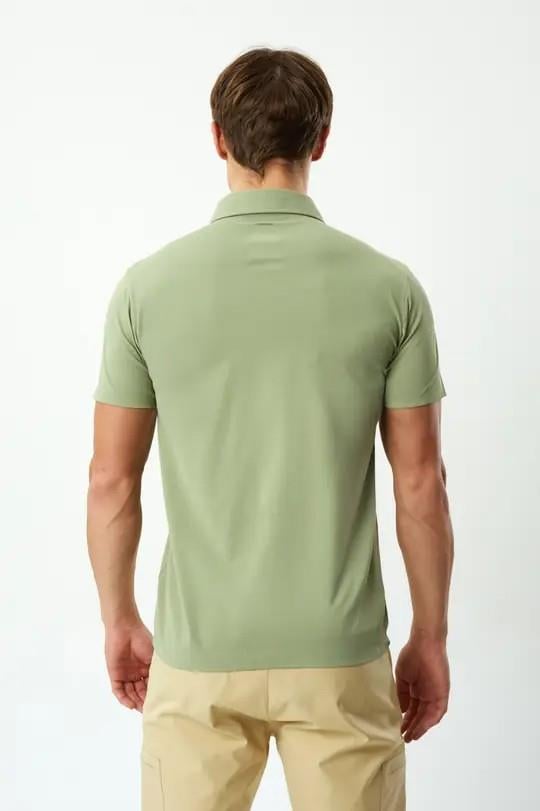 Exuma Erkek Zeytin Yeşili Polo Yaka Tişört 1412034