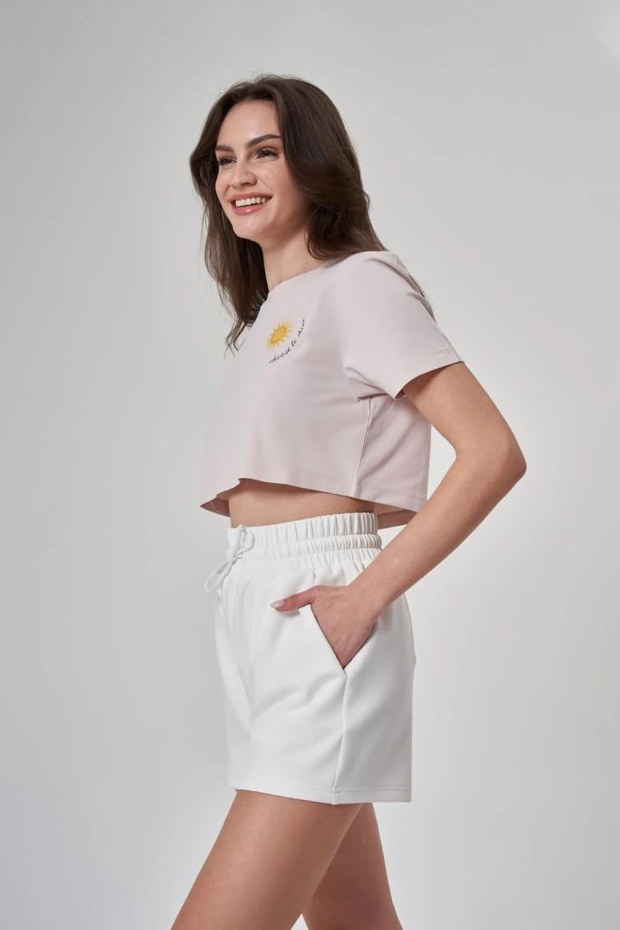 Exuma Kadın Beyaz Şort 1523105