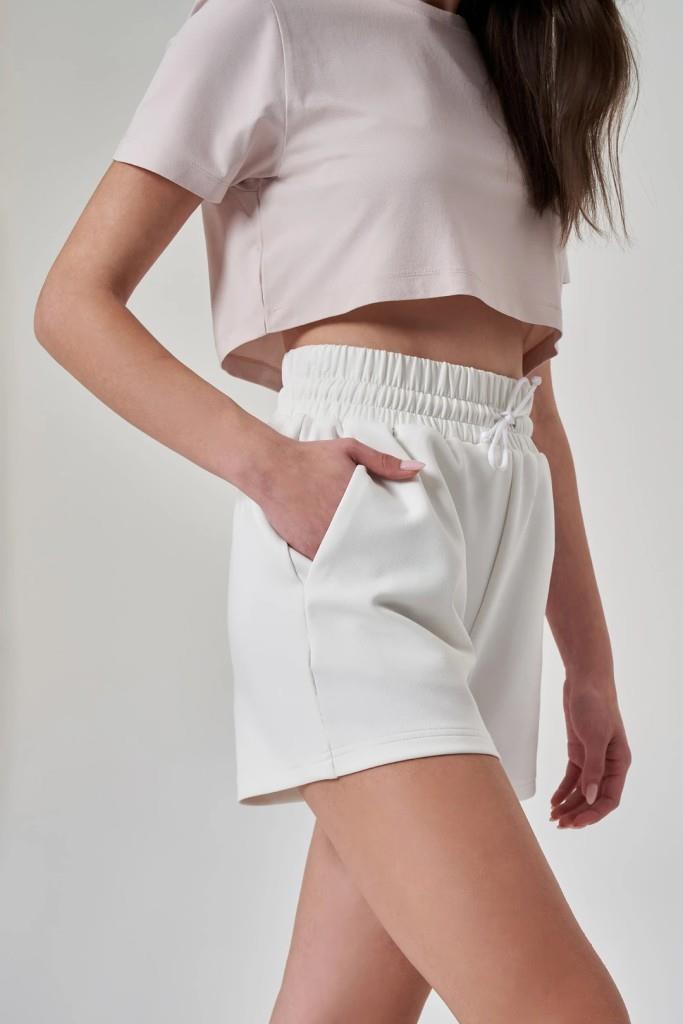 Exuma Kadın Beyaz Şort 1523105