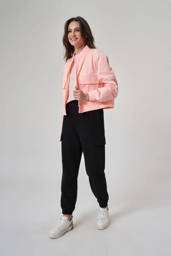 EXUMA KADIN CEKET-1521158 PEMBE