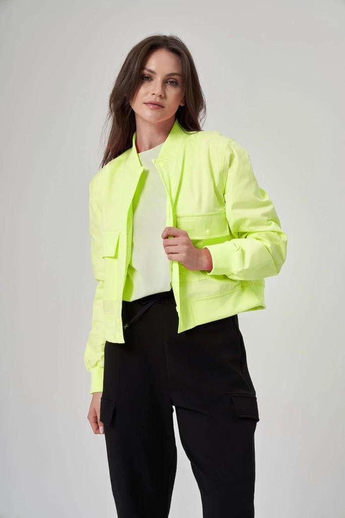 EXUMA KADIN CEKET-1521158 SARI