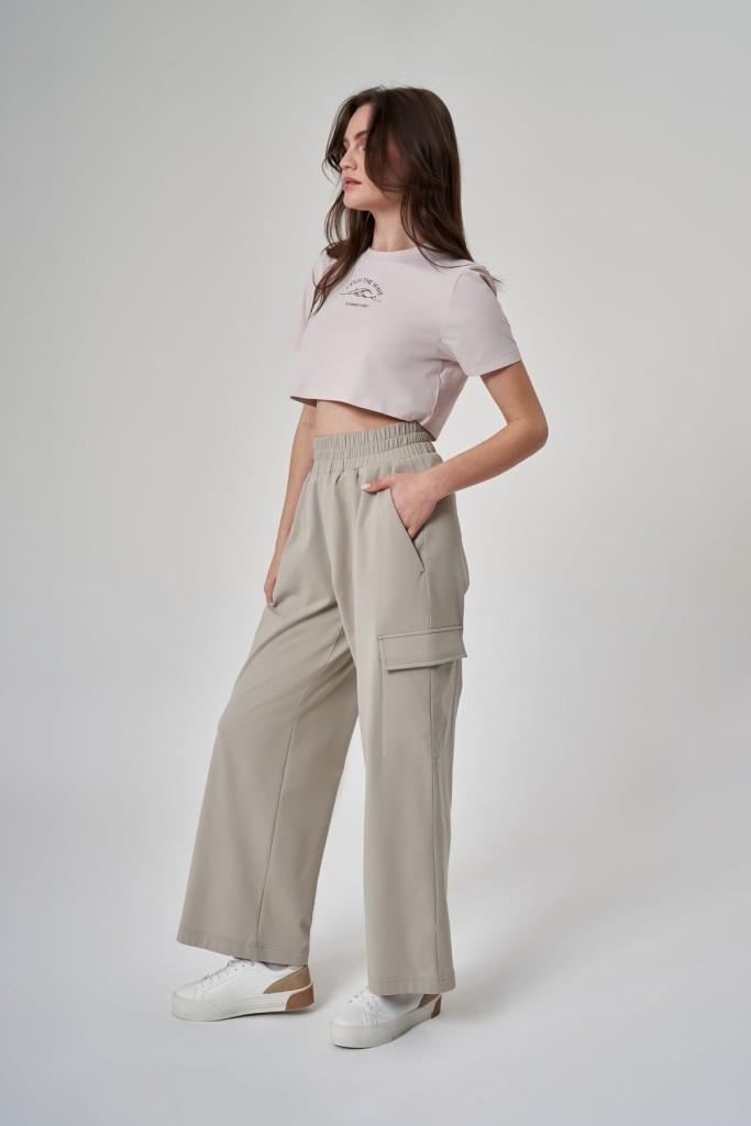 EXUMA KADIN PANTOLON-1523021 KUM