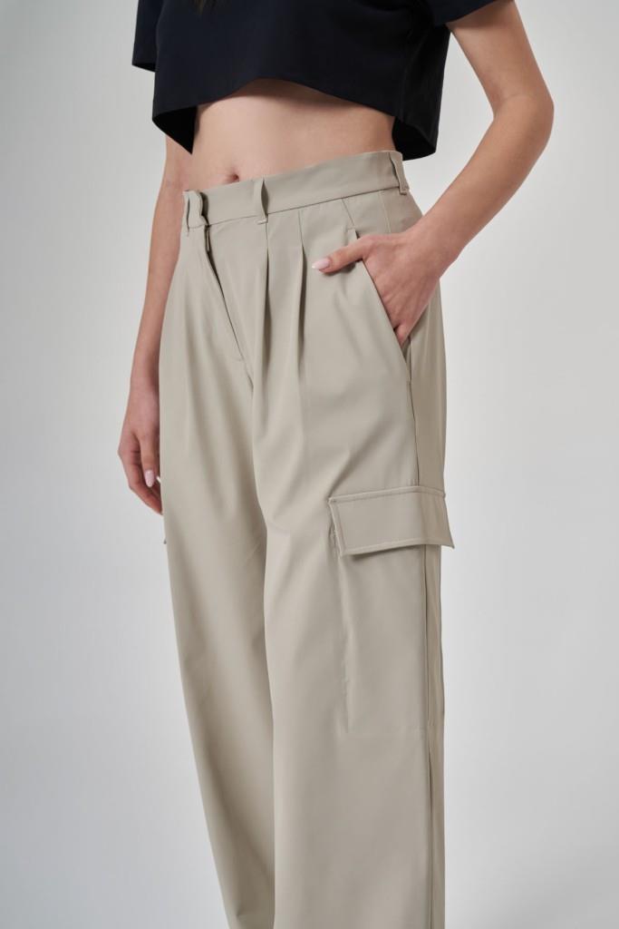 EXUMA KADIN PANTOLON-1523062 KUM