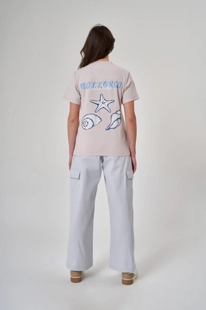 Exuma Kadın Pudra Pembe Tişört 1522110