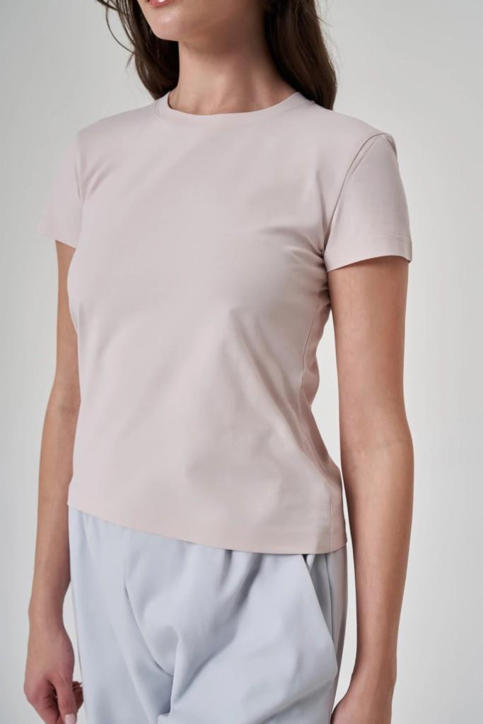 Exuma Kadın Pudra Pembe Tişört 1522188