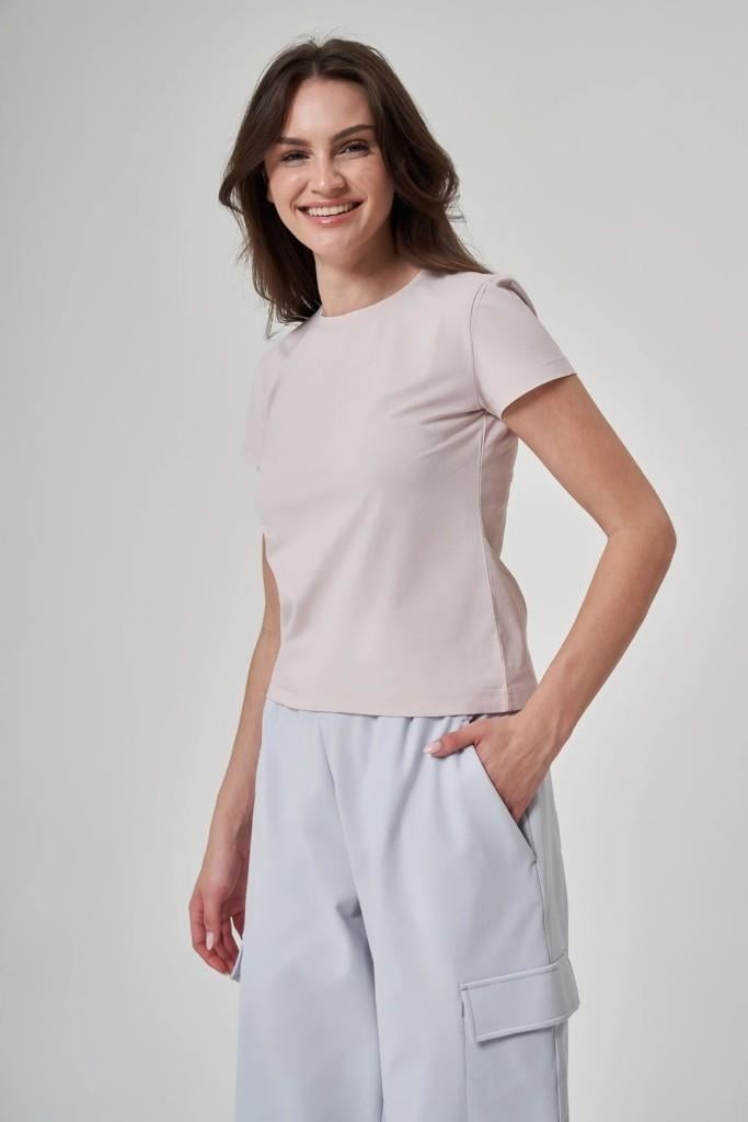 Exuma Kadın Pudra Pembe Tişört 1522188