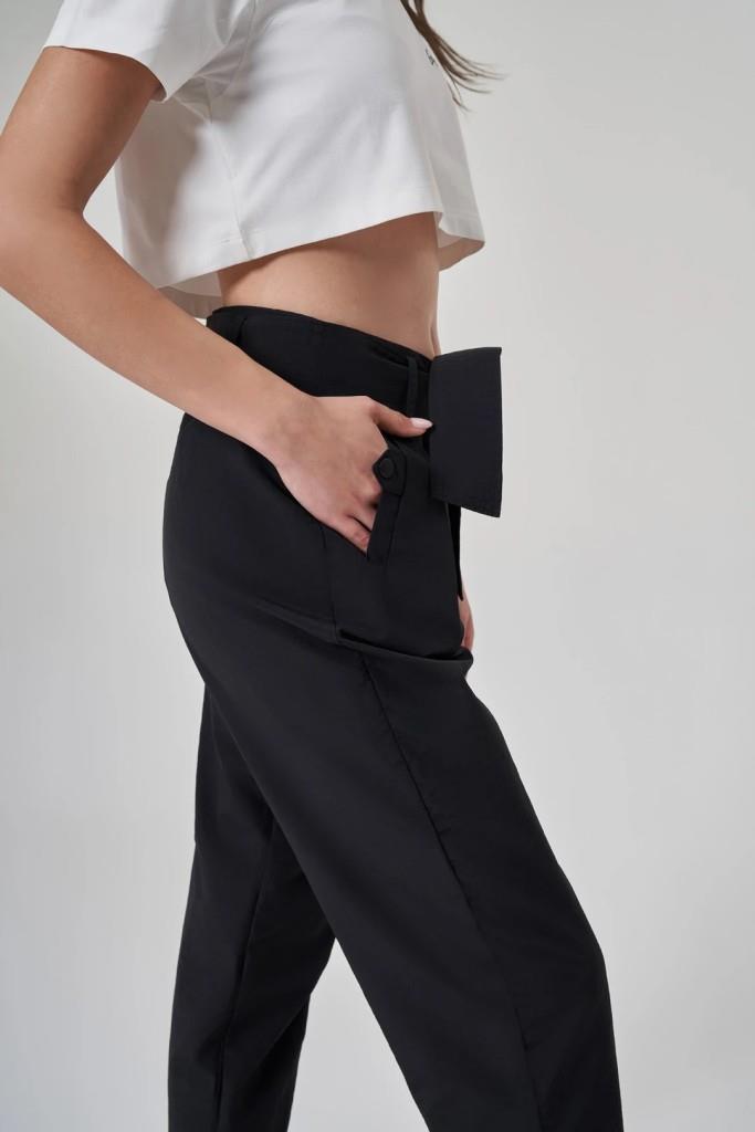 Exuma Kadın Siyah Pantolon 1523067-SİYAH