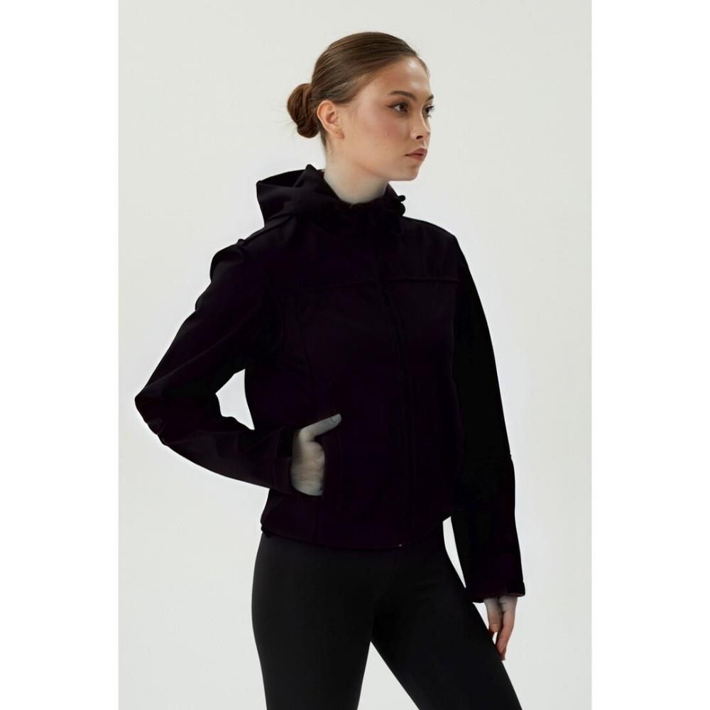 Exuma Kadın Siyah Softshell Mont 2421192