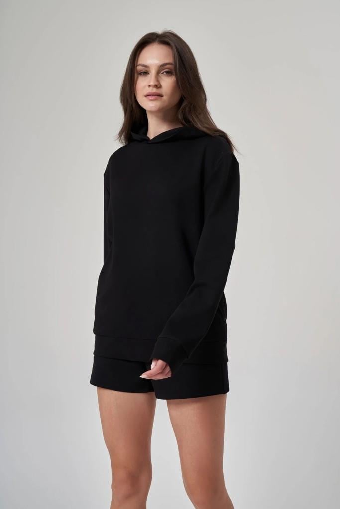 Exuma Kadın Siyah Sweatshirt 1529112-SİYAH