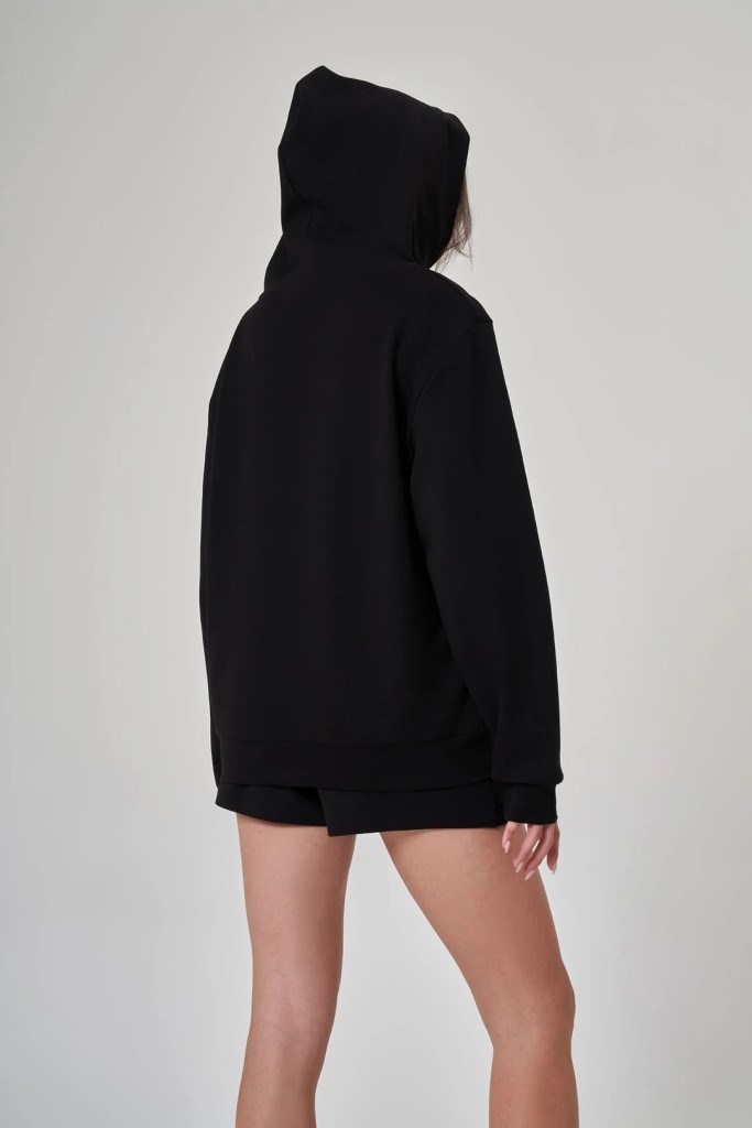 Exuma Kadın Siyah Sweatshirt 1529112-SİYAH