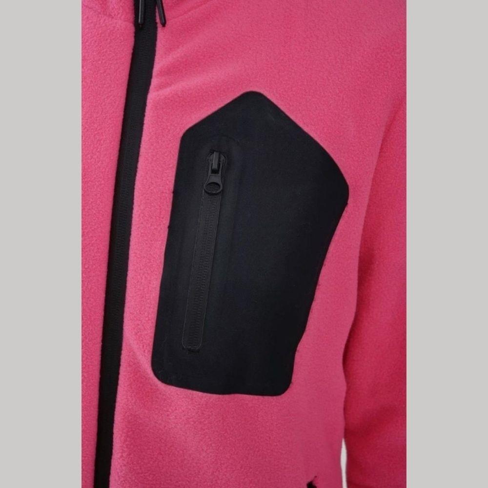 Exuma Kadın Tam Fermuarlı Polar 2322003 - Pembe