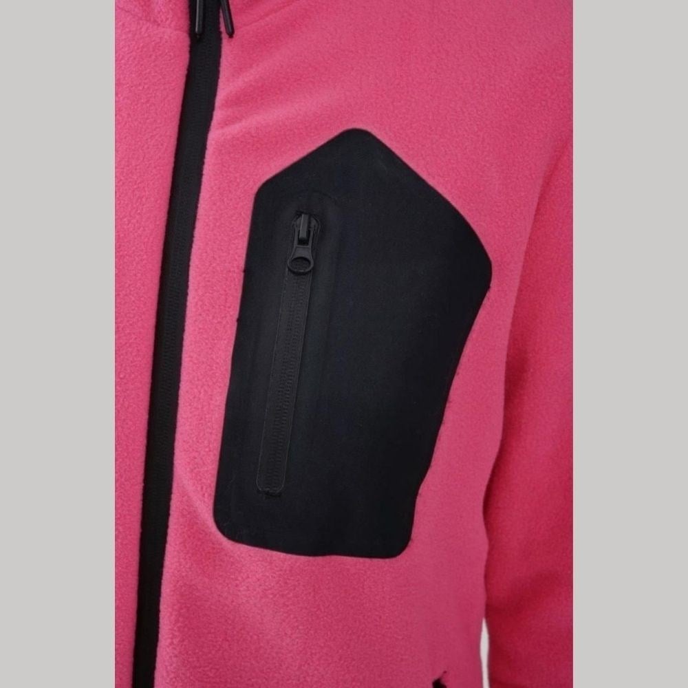 Exuma Kadın Tam Fermuarlı Polar 2322003 - Pembe