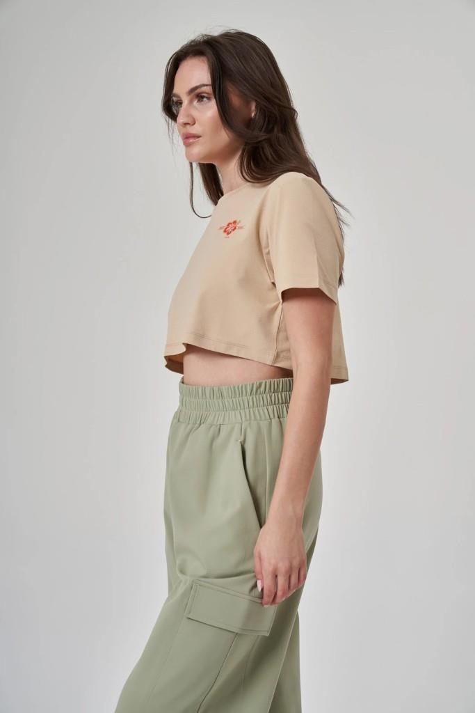 Exuma Kadın Yeşil Pantolon 1523021-YEŞİL