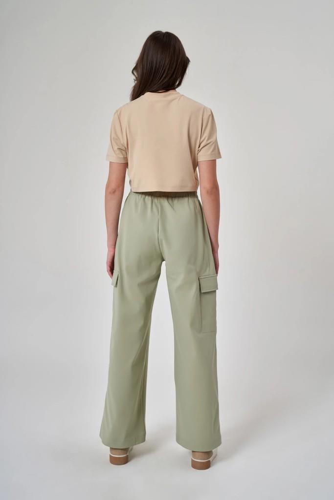 Exuma Kadın Yeşil Pantolon 1523021-YEŞİL