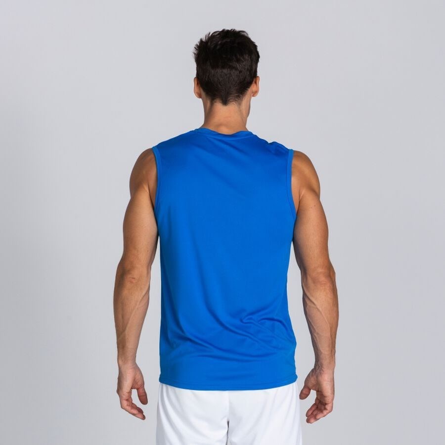 Joma 100436.700 Combi Erkek Kolsuz Tişört - Mavi