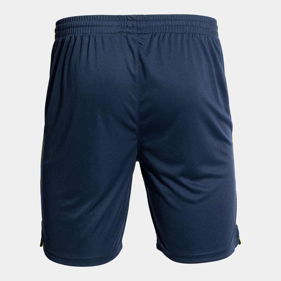 Joma 102252.339 Open III Erkek Lacivert Sarı Tenis Şort