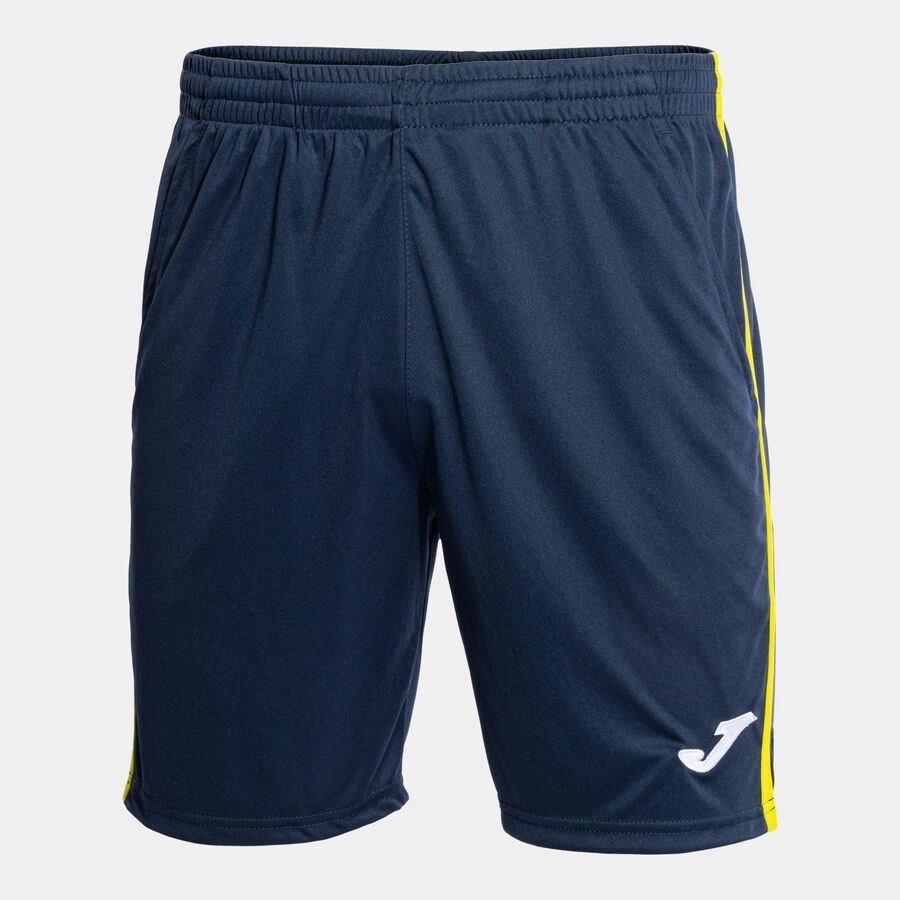 Joma 102252.339 Open III Erkek Lacivert Sarı Tenis Şort