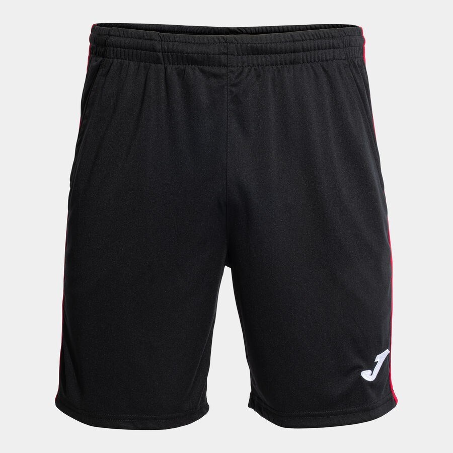 Joma 102252.106 Open III Erkek Siyah Kırmızı Tenis Şort