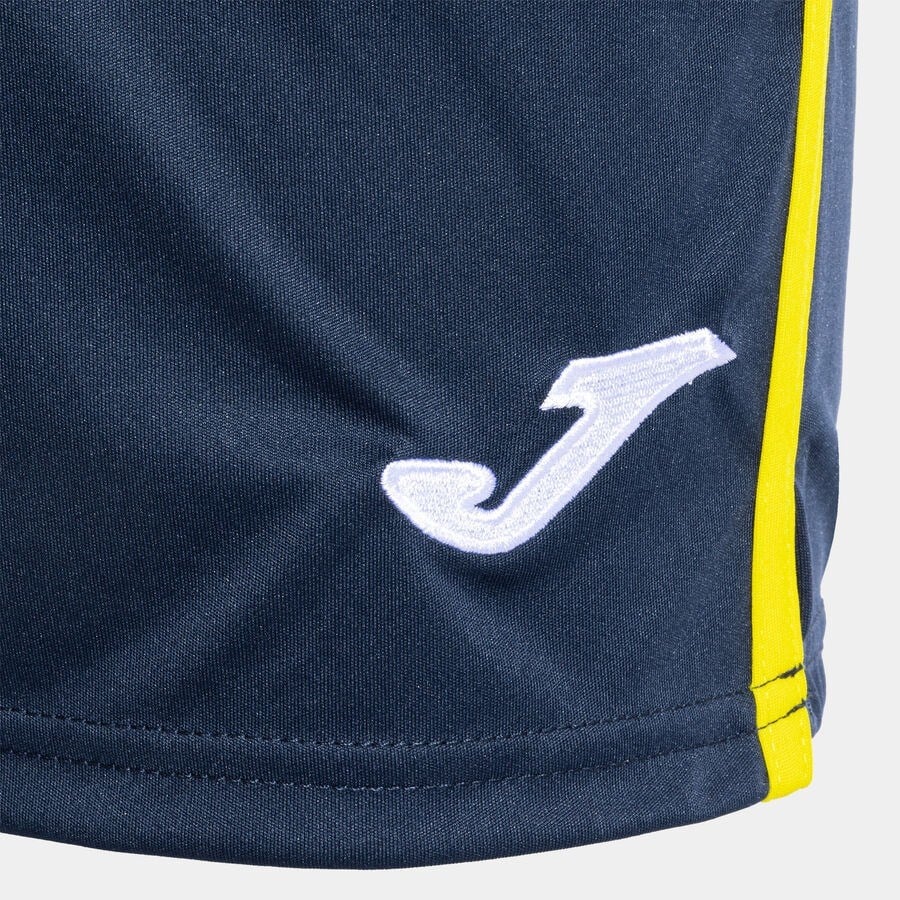 Joma 102252.339 Open III Erkek Lacivert Sarı Tenis Şort