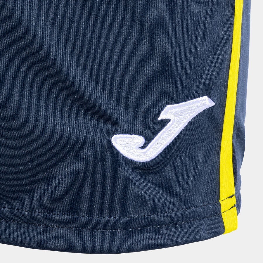 Joma 102252.339 Open III Erkek Lacivert Sarı Tenis Şort