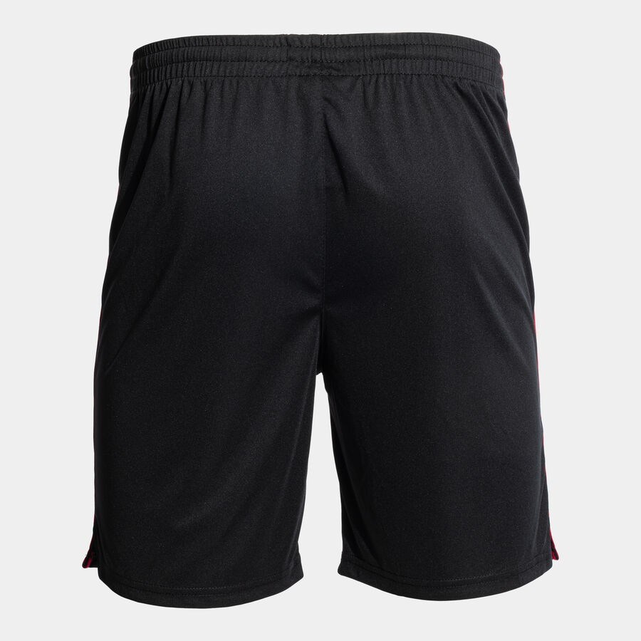 Joma 102252.106 Open III Erkek Siyah Kırmızı Tenis Şort