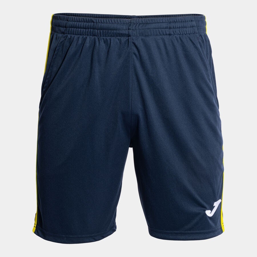 Joma 102252.339 Open III Erkek Lacivert Sarı Tenis Şort