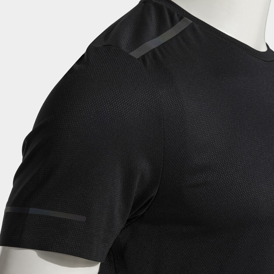 Joma 103538.100 Sleeve Erkek Siyah Spor Tişört