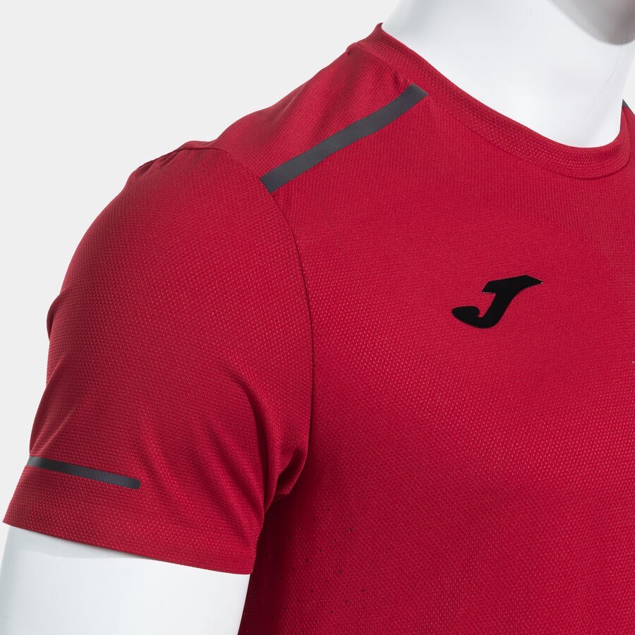 Joma 103538.631 Sleeve Erkek Kırmızı Spor Tişört