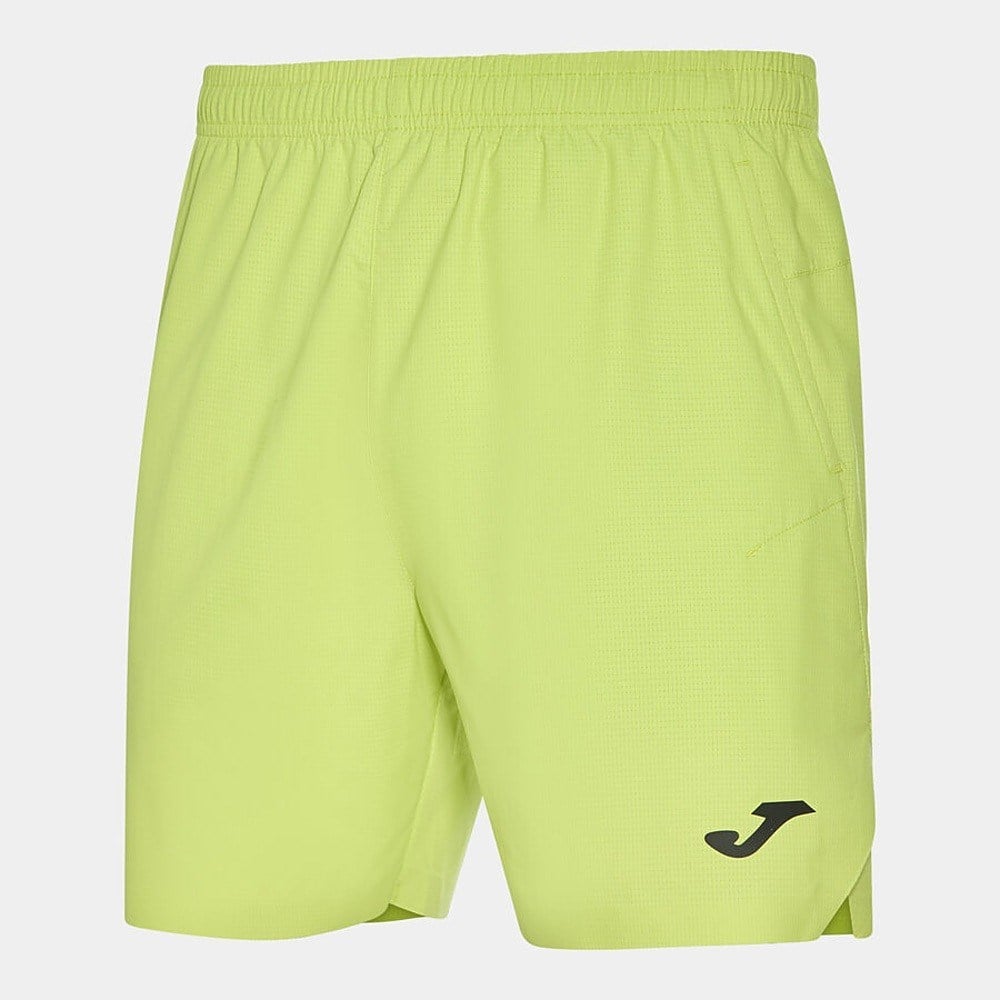 Joma 103953.427 Challenge Erkek Tenis Şortu - Limon Yeşili