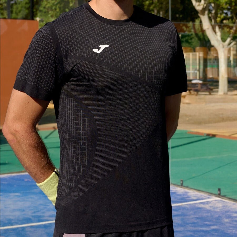 Joma 103984.100 Challenge Erkek Siyah Spor Tişört