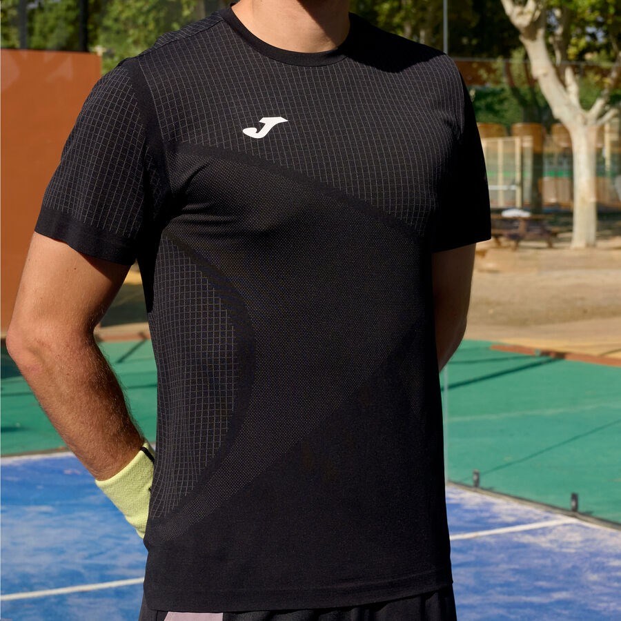 Joma 103984.100 Challenge Erkek Siyah Spor Tişört
