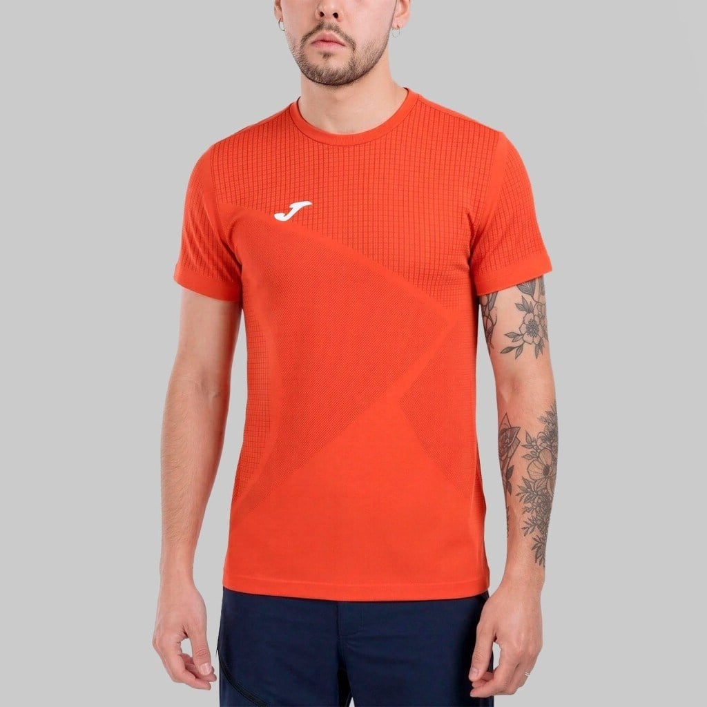 Joma 103984.628 Challenge Erkek Tenis Tişört - Mercan
