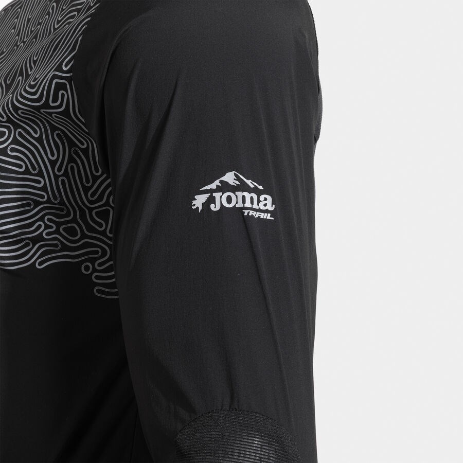 Joma 104128.100 R-Trail Nature Erkek Rüzgar Kesici Siyah Sweat