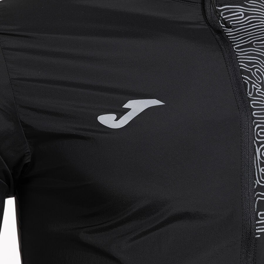 Joma 104128.100 R-Trail Nature Erkek Rüzgar Kesici Siyah Sweat