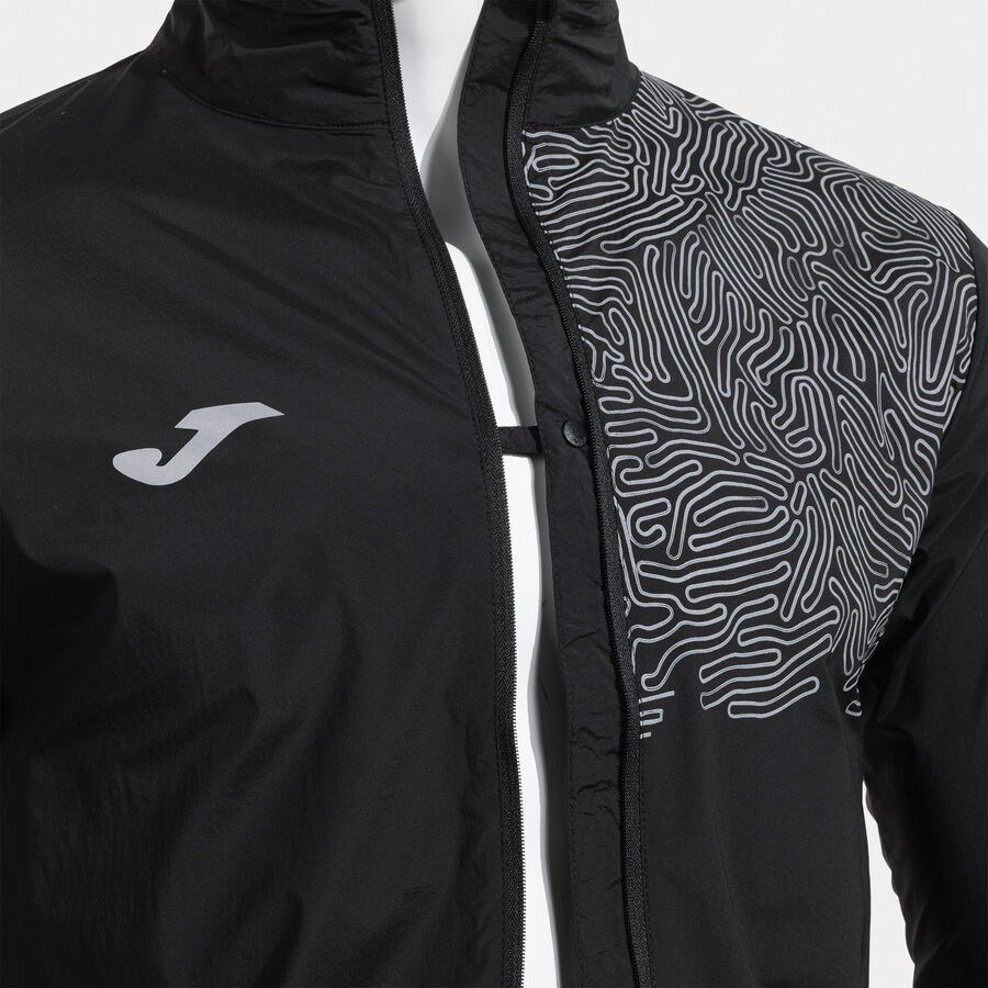 Joma 104128.100 R-Trail Nature Erkek Rüzgar Kesici Siyah Sweat