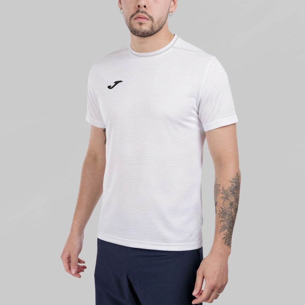 Joma 104453.200 Smash Erkek Kısa Kollu Tişört - Beyaz