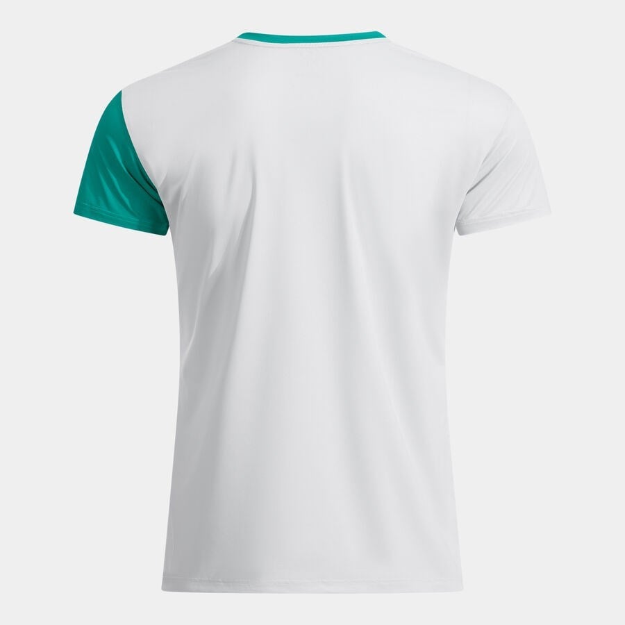 Joma 104490.200 Deuce Erkek Spor Beyaz Yeşil Tişört