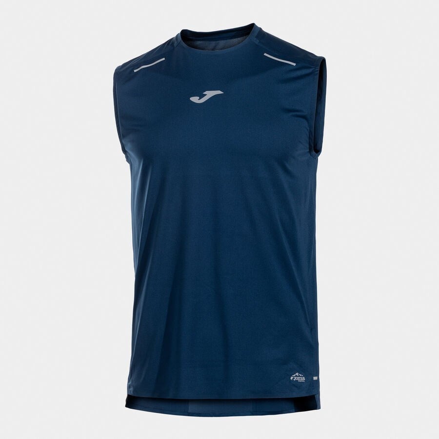 Joma 104645.322 Trail Erkek Mavi Kolsuz Spor Tişört