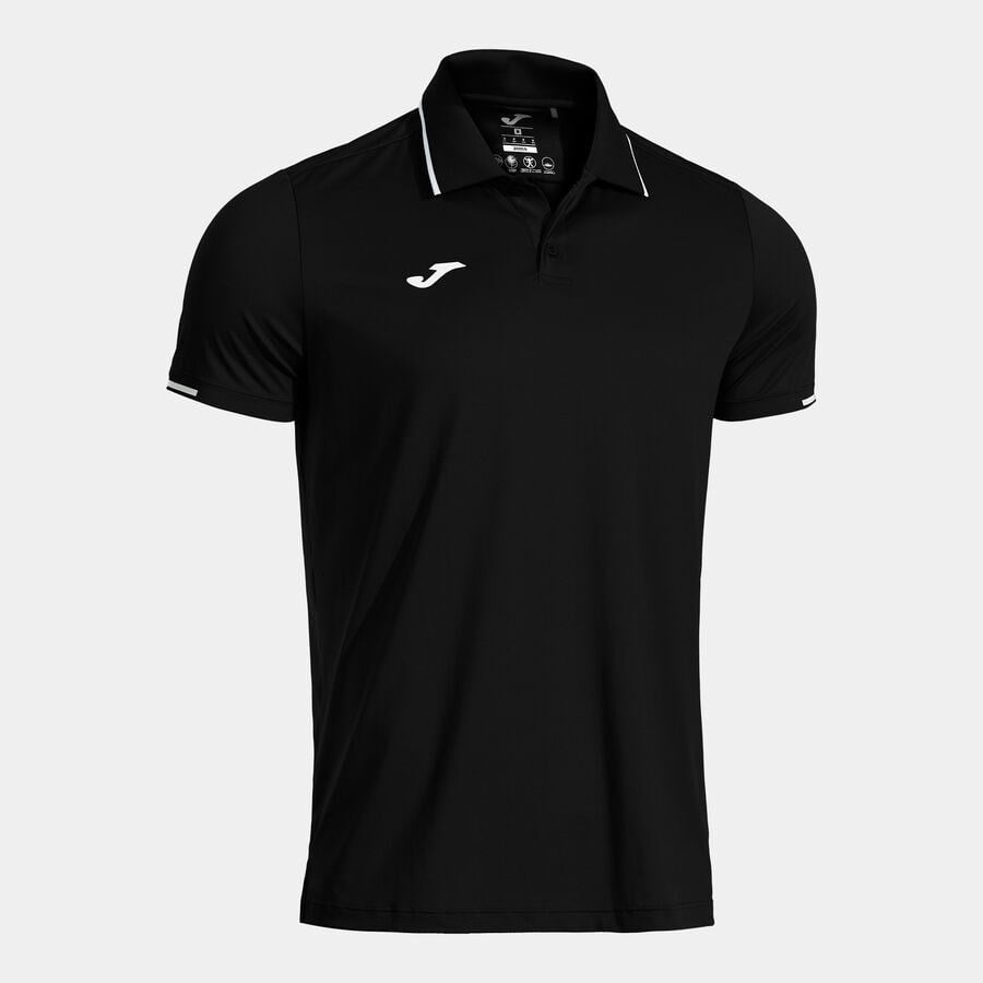 Joma 104777.100 Torneo Erkek Polo Yaka Tişört - Siyah