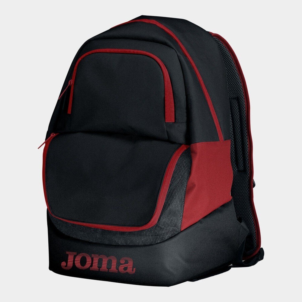 Joma 400235.106 Diamond II Sırt Çantası - Siyah/Kırmızı