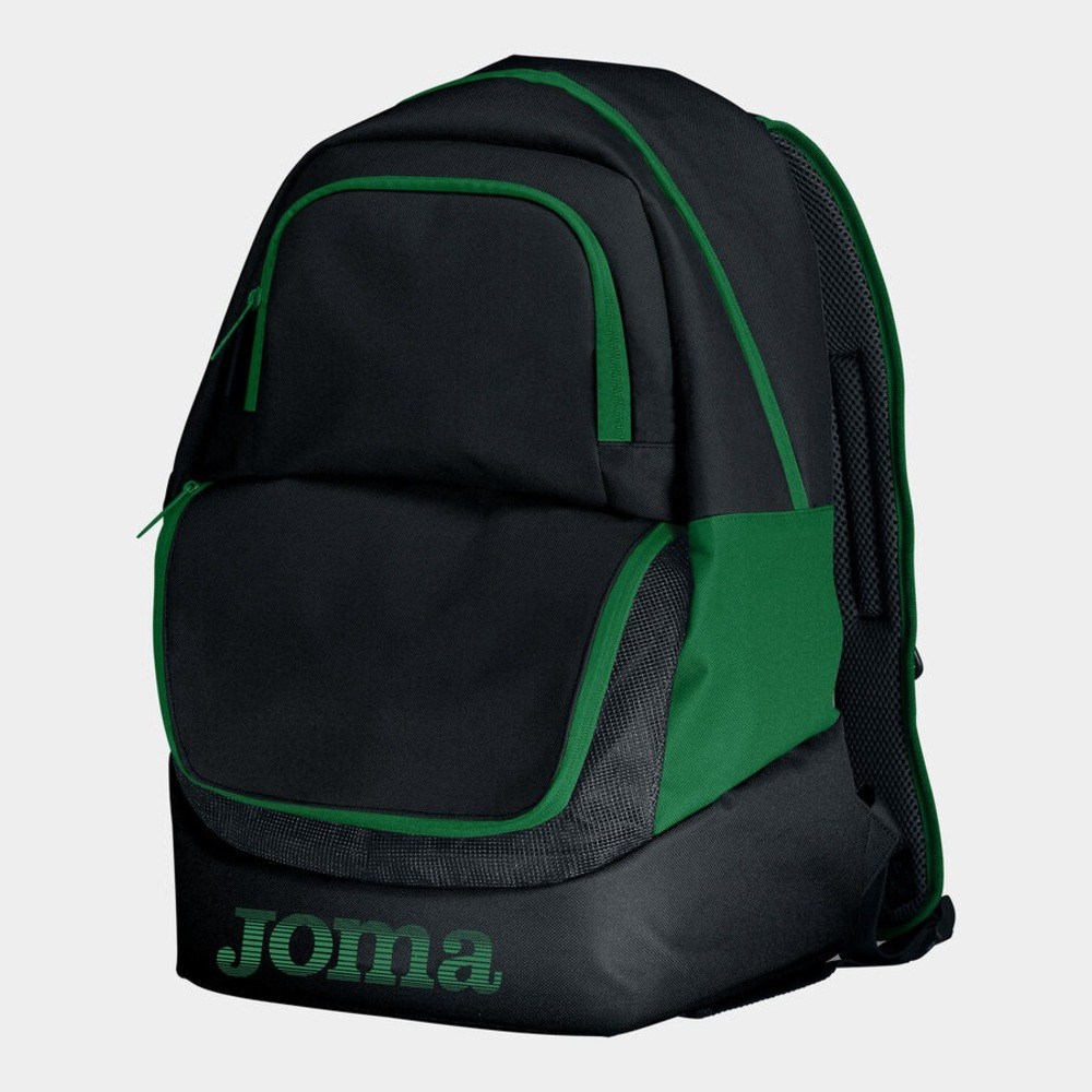 Joma 400235.104 Diamond II Sırt Çantası - Siyah/Yeşil