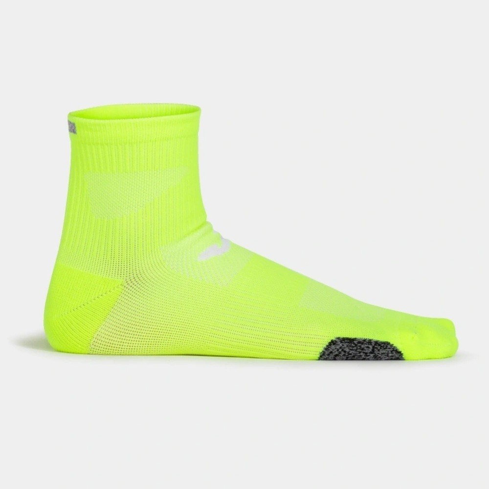 Joma 400777.226 Unisex 3'lü Koşu Çorabı - Yeşil/Sarı