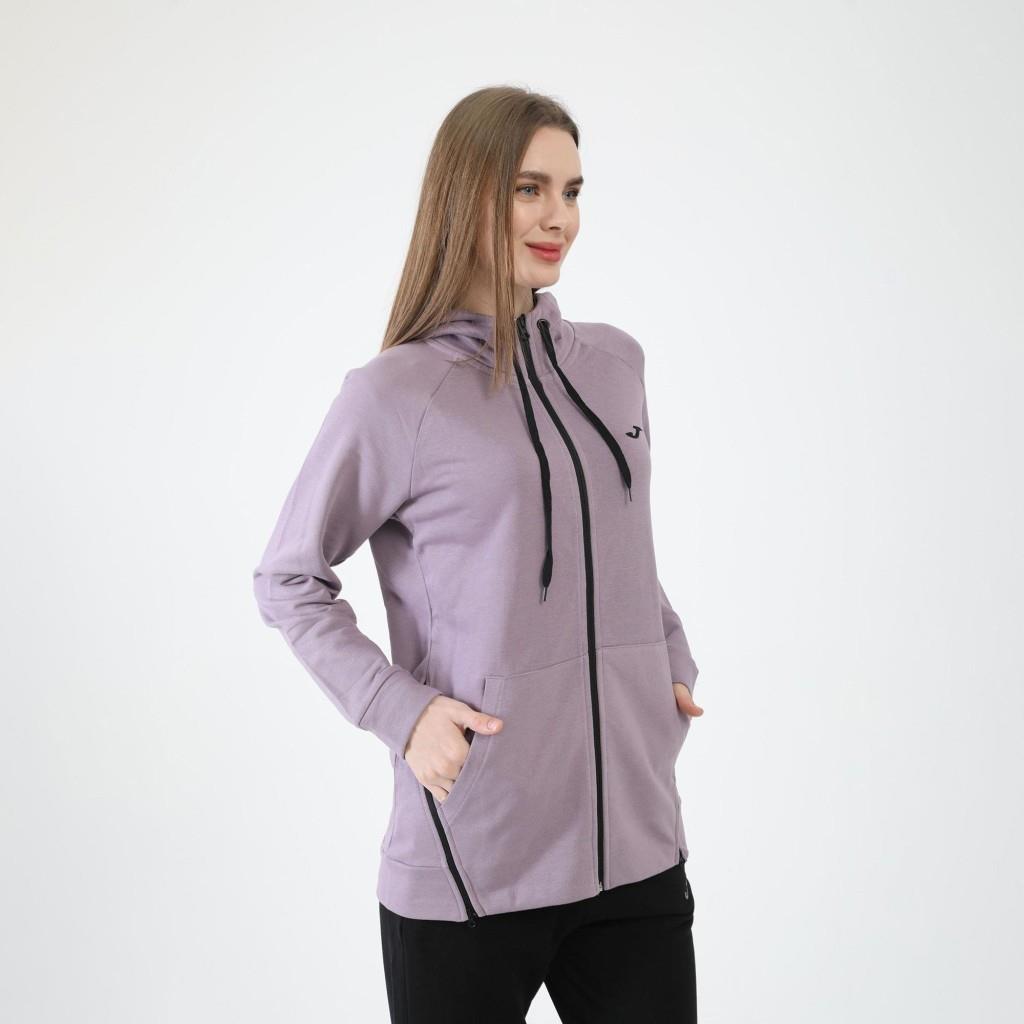 Joma 6231305-Lila Kadın Önden Fermuarlı Sweat