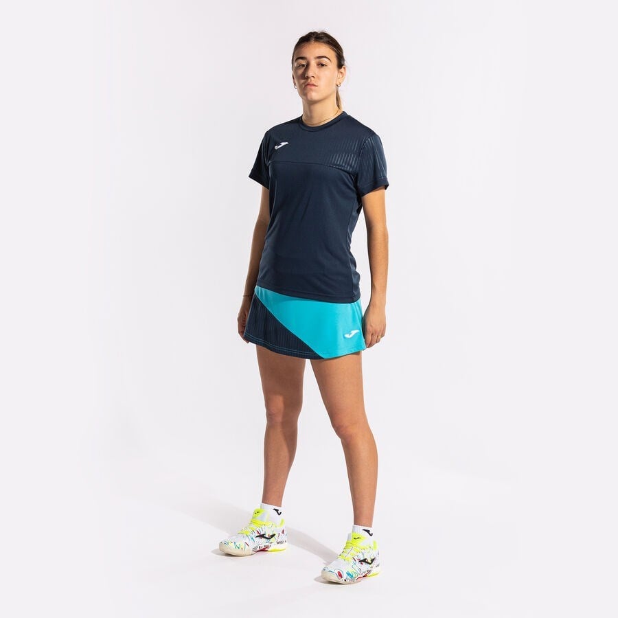 Joma 901859.013 Kadın Turkuaz Lacivert Kadın Tenis Etek